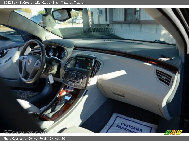 Carbon Black Metallic / Titanium 2012 Buick LaCrosse FWD