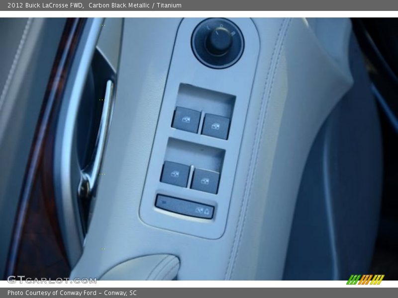 Carbon Black Metallic / Titanium 2012 Buick LaCrosse FWD