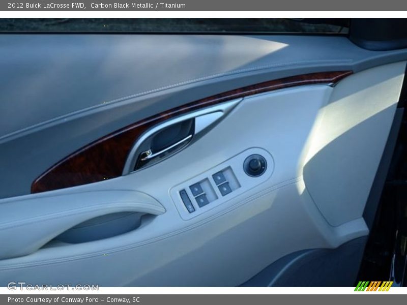 Carbon Black Metallic / Titanium 2012 Buick LaCrosse FWD