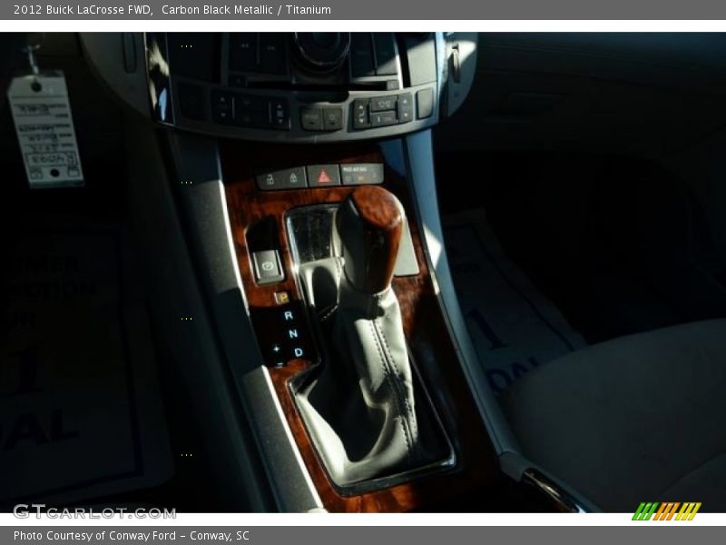 Carbon Black Metallic / Titanium 2012 Buick LaCrosse FWD