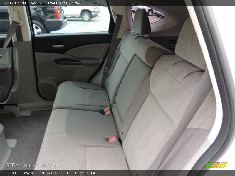 Taffeta White / Gray 2012 Honda CR-V LX