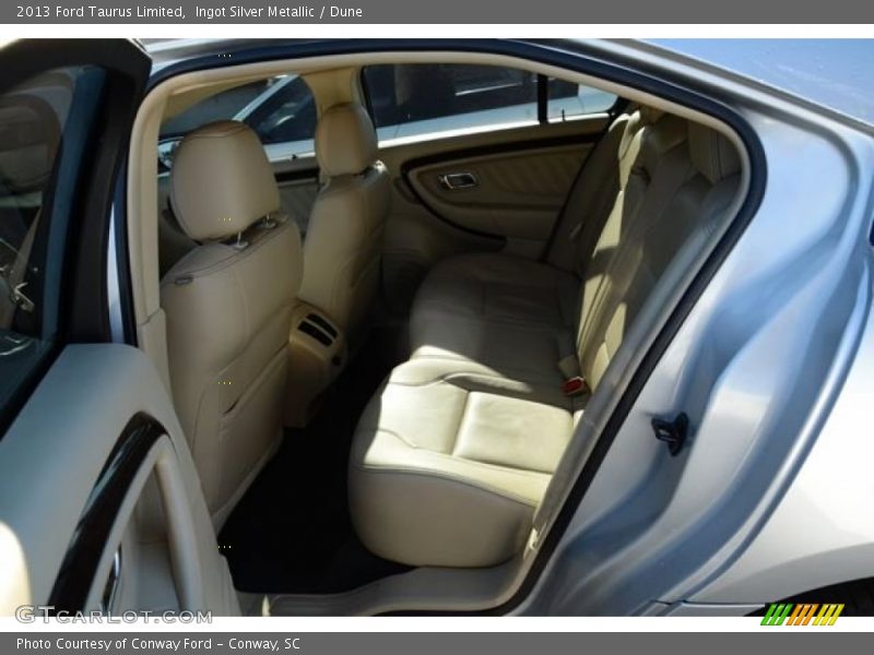 Ingot Silver Metallic / Dune 2013 Ford Taurus Limited