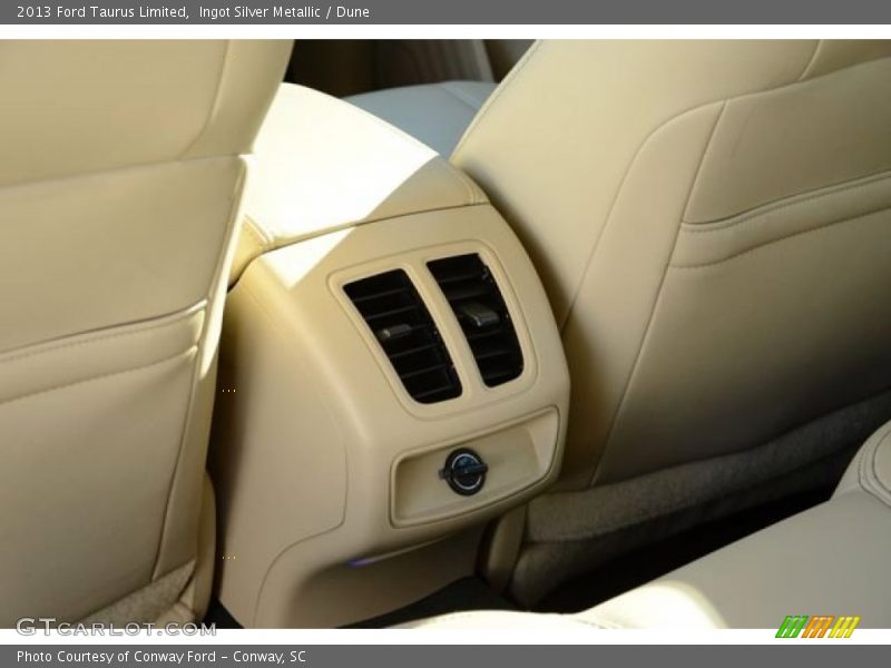 Ingot Silver Metallic / Dune 2013 Ford Taurus Limited