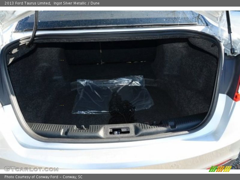 Ingot Silver Metallic / Dune 2013 Ford Taurus Limited