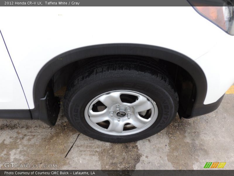Taffeta White / Gray 2012 Honda CR-V LX