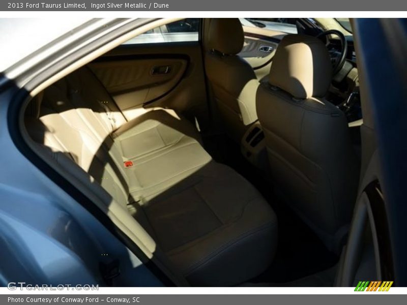 Ingot Silver Metallic / Dune 2013 Ford Taurus Limited