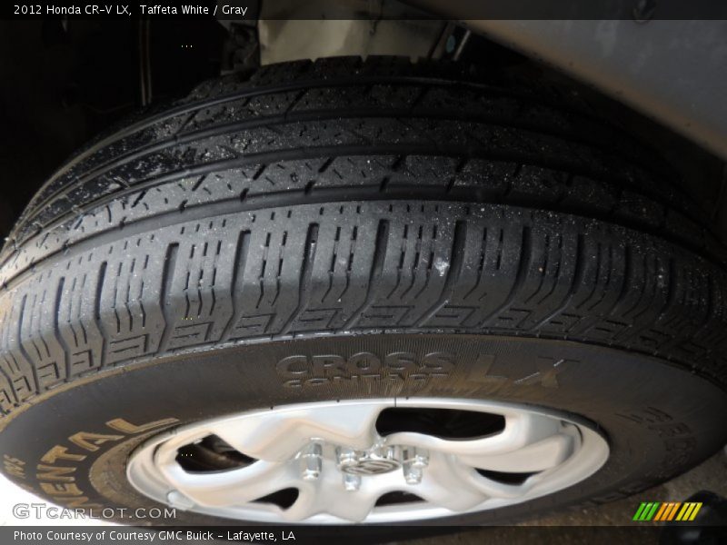 Taffeta White / Gray 2012 Honda CR-V LX