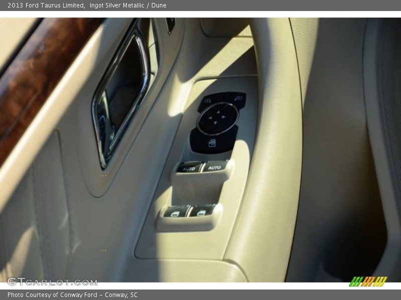 Ingot Silver Metallic / Dune 2013 Ford Taurus Limited