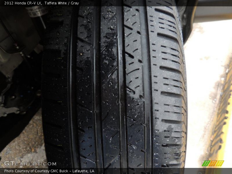 Taffeta White / Gray 2012 Honda CR-V LX