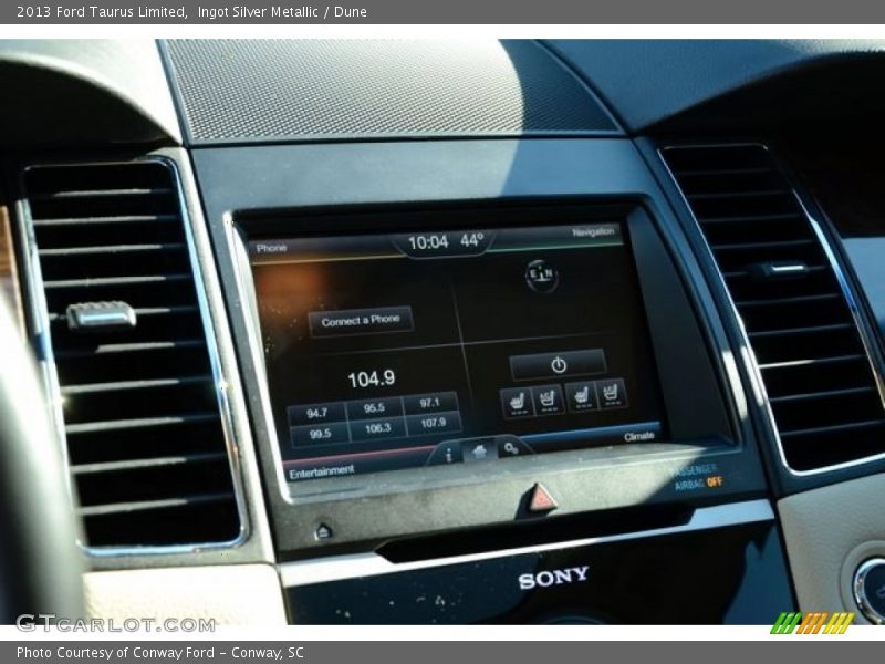 Ingot Silver Metallic / Dune 2013 Ford Taurus Limited