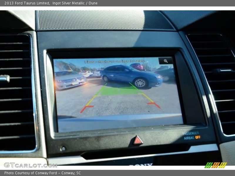 Ingot Silver Metallic / Dune 2013 Ford Taurus Limited