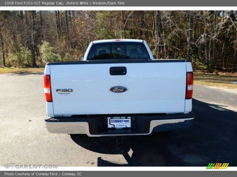 Oxford White / Medium/Dark Flint 2008 Ford F150 XLT Regular Cab