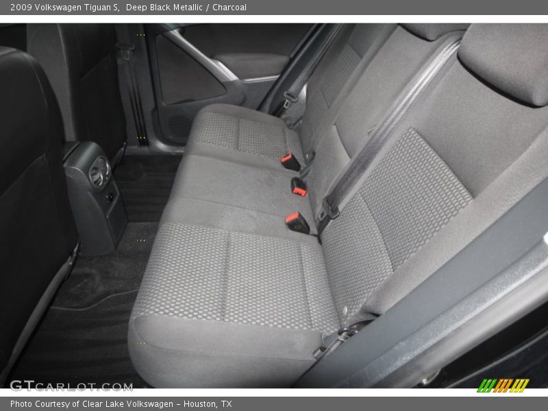 Deep Black Metallic / Charcoal 2009 Volkswagen Tiguan S