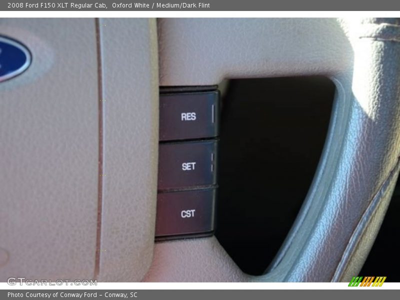 Oxford White / Medium/Dark Flint 2008 Ford F150 XLT Regular Cab