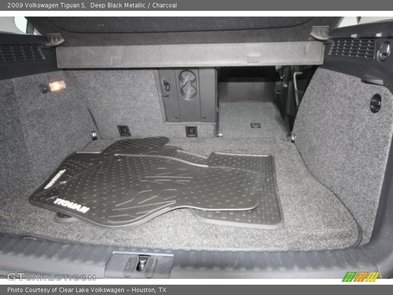 Deep Black Metallic / Charcoal 2009 Volkswagen Tiguan S