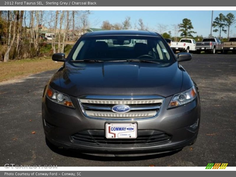 Sterling Grey / Charcoal Black 2012 Ford Taurus SEL