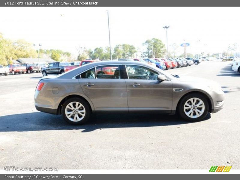 Sterling Grey / Charcoal Black 2012 Ford Taurus SEL