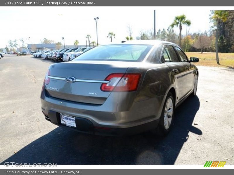 Sterling Grey / Charcoal Black 2012 Ford Taurus SEL