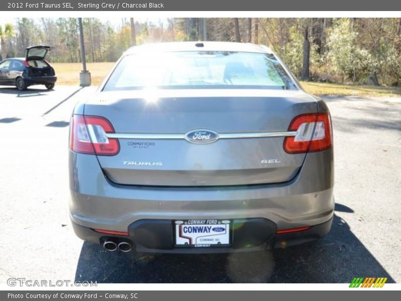 Sterling Grey / Charcoal Black 2012 Ford Taurus SEL