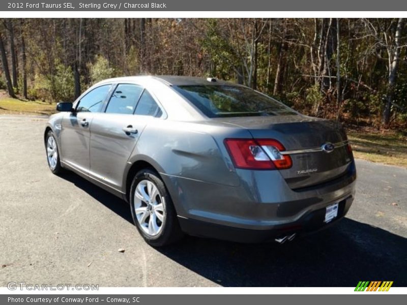 Sterling Grey / Charcoal Black 2012 Ford Taurus SEL