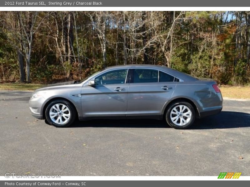Sterling Grey / Charcoal Black 2012 Ford Taurus SEL