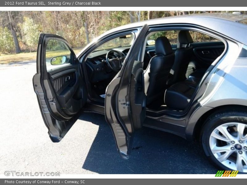 Sterling Grey / Charcoal Black 2012 Ford Taurus SEL