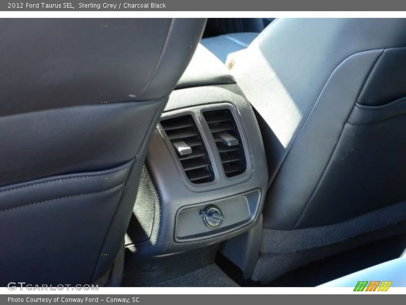 Sterling Grey / Charcoal Black 2012 Ford Taurus SEL