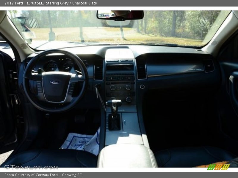 Sterling Grey / Charcoal Black 2012 Ford Taurus SEL
