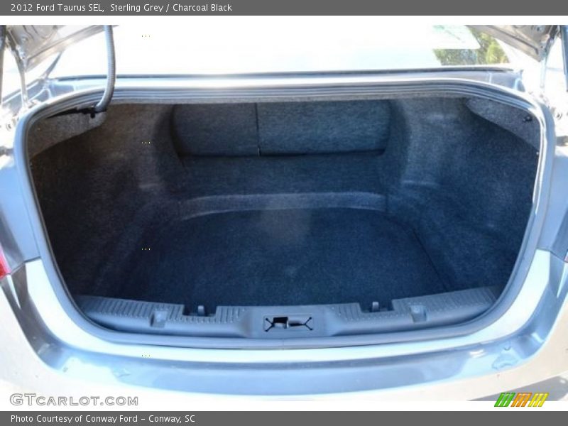 Sterling Grey / Charcoal Black 2012 Ford Taurus SEL
