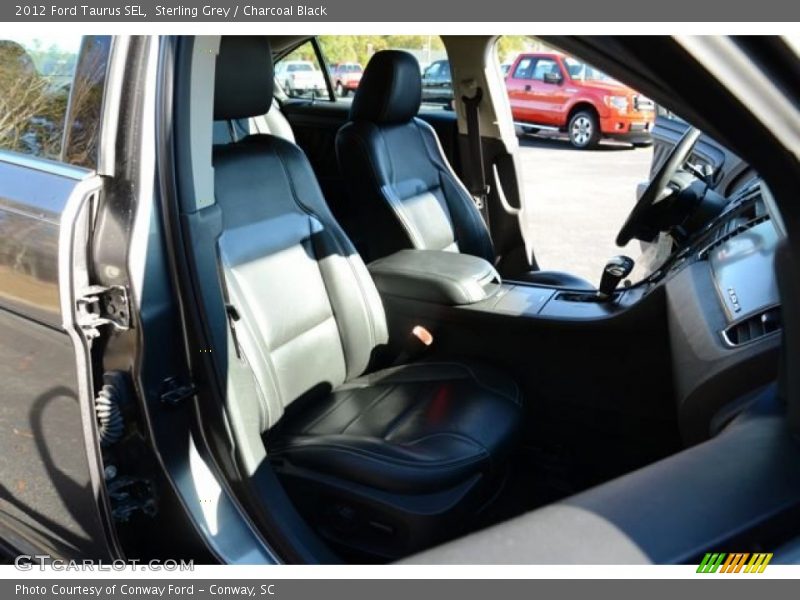 Sterling Grey / Charcoal Black 2012 Ford Taurus SEL