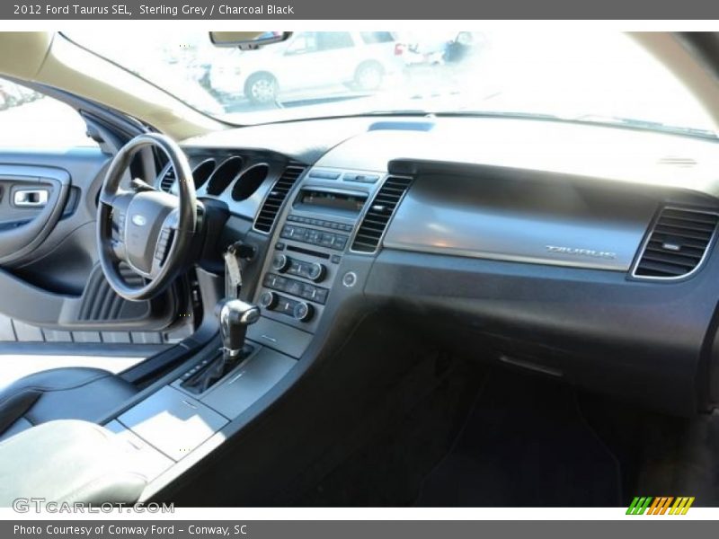 Sterling Grey / Charcoal Black 2012 Ford Taurus SEL