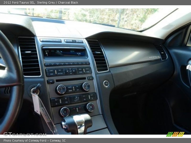 Sterling Grey / Charcoal Black 2012 Ford Taurus SEL