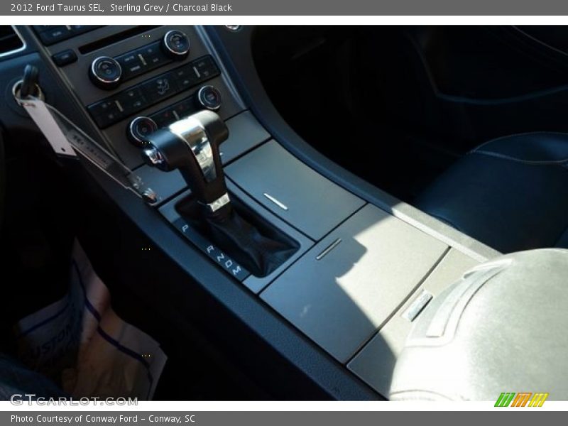 Sterling Grey / Charcoal Black 2012 Ford Taurus SEL