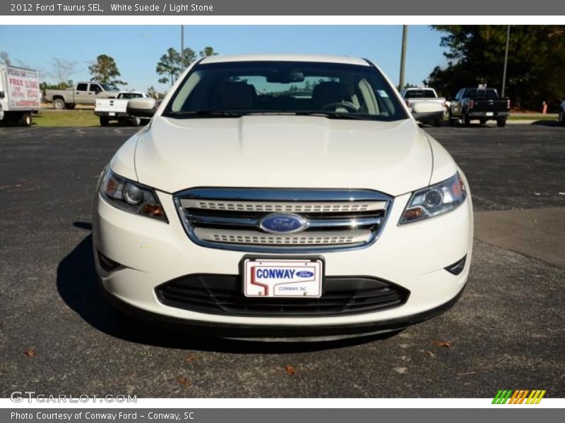 White Suede / Light Stone 2012 Ford Taurus SEL