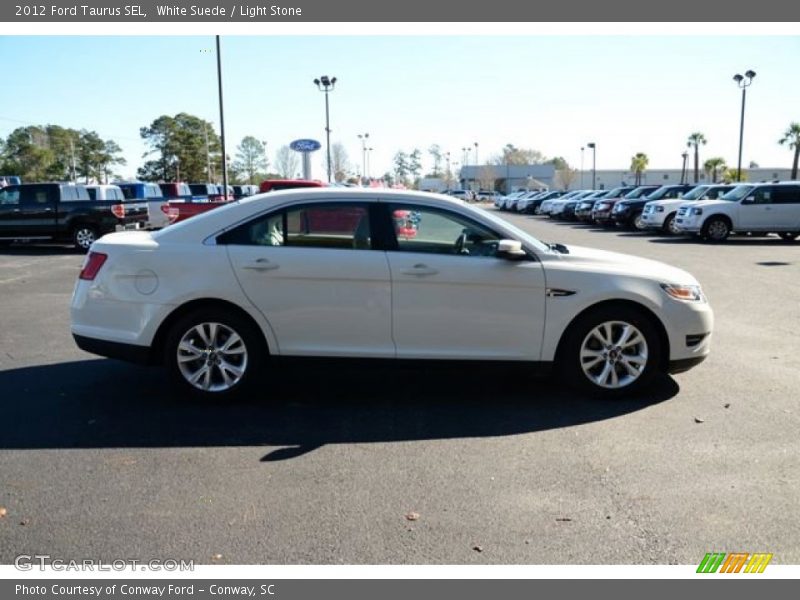 White Suede / Light Stone 2012 Ford Taurus SEL