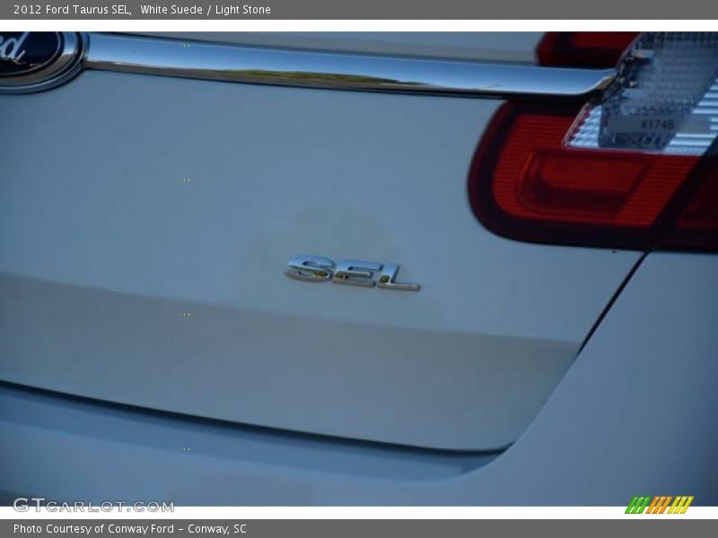 White Suede / Light Stone 2012 Ford Taurus SEL
