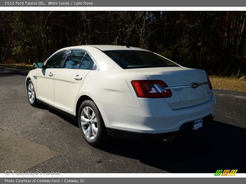 White Suede / Light Stone 2012 Ford Taurus SEL