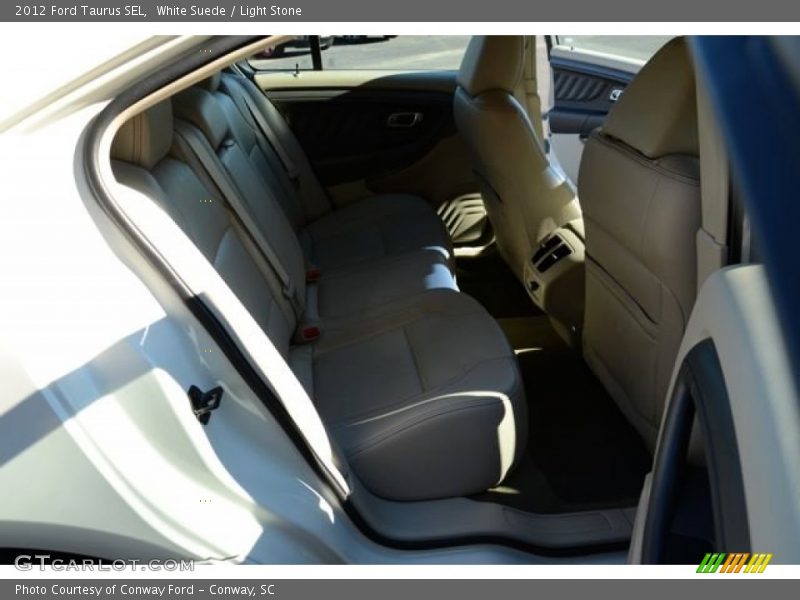 White Suede / Light Stone 2012 Ford Taurus SEL