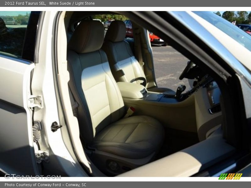 White Suede / Light Stone 2012 Ford Taurus SEL