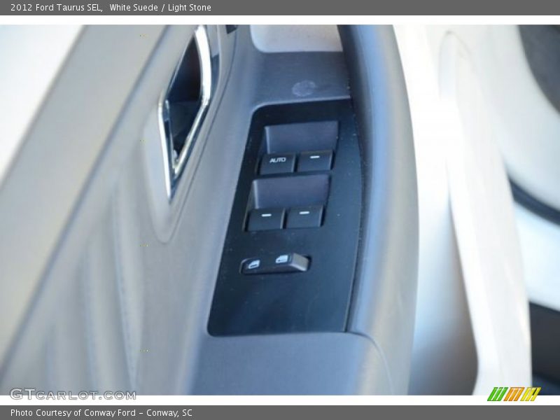 White Suede / Light Stone 2012 Ford Taurus SEL