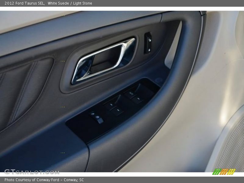 White Suede / Light Stone 2012 Ford Taurus SEL