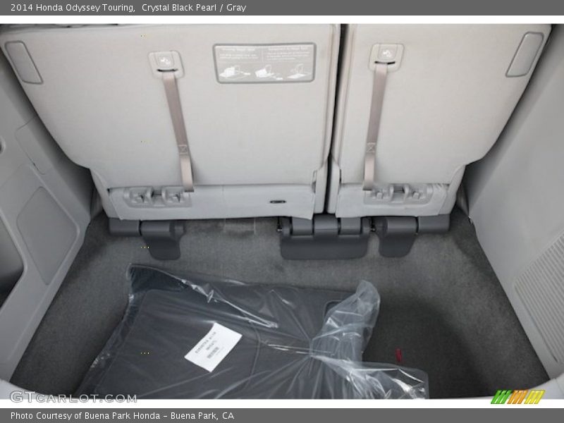 Crystal Black Pearl / Gray 2014 Honda Odyssey Touring