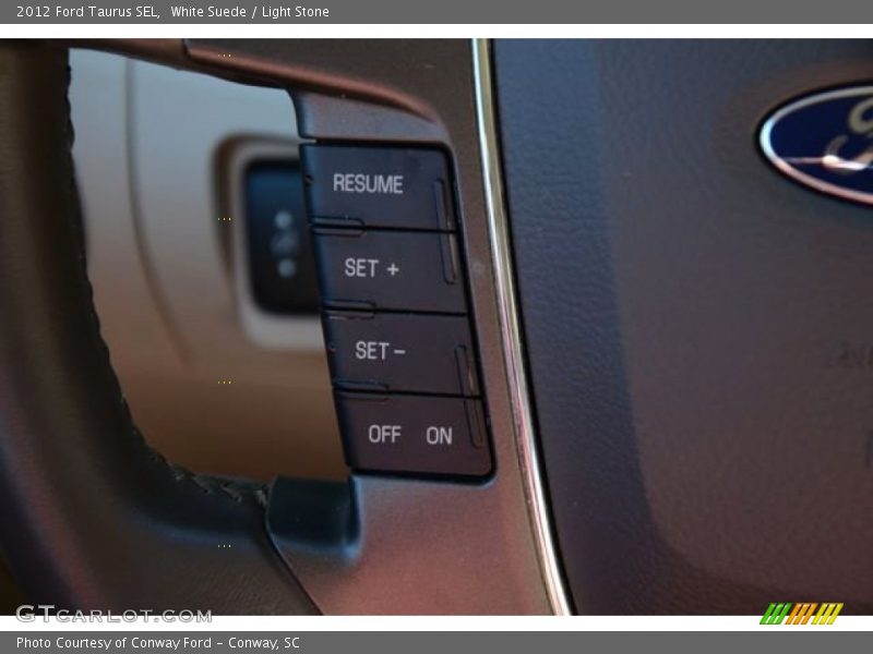 White Suede / Light Stone 2012 Ford Taurus SEL