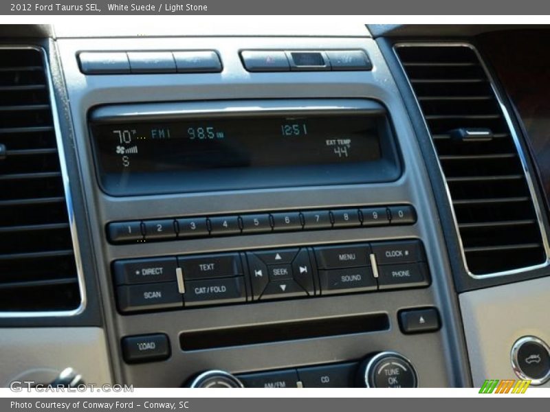 White Suede / Light Stone 2012 Ford Taurus SEL