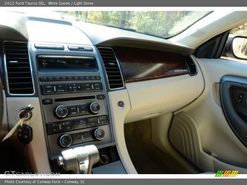 White Suede / Light Stone 2012 Ford Taurus SEL
