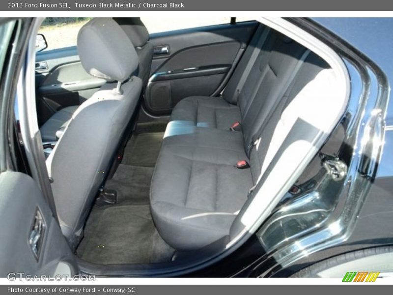 Tuxedo Black Metallic / Charcoal Black 2012 Ford Fusion SEL