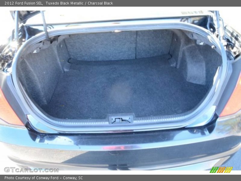 Tuxedo Black Metallic / Charcoal Black 2012 Ford Fusion SEL
