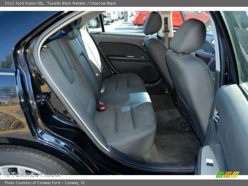 Tuxedo Black Metallic / Charcoal Black 2012 Ford Fusion SEL