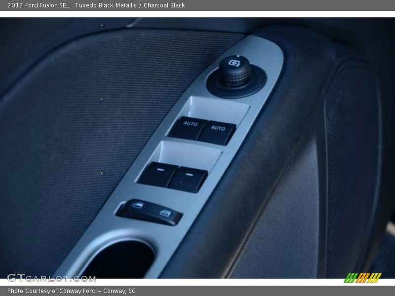 Tuxedo Black Metallic / Charcoal Black 2012 Ford Fusion SEL
