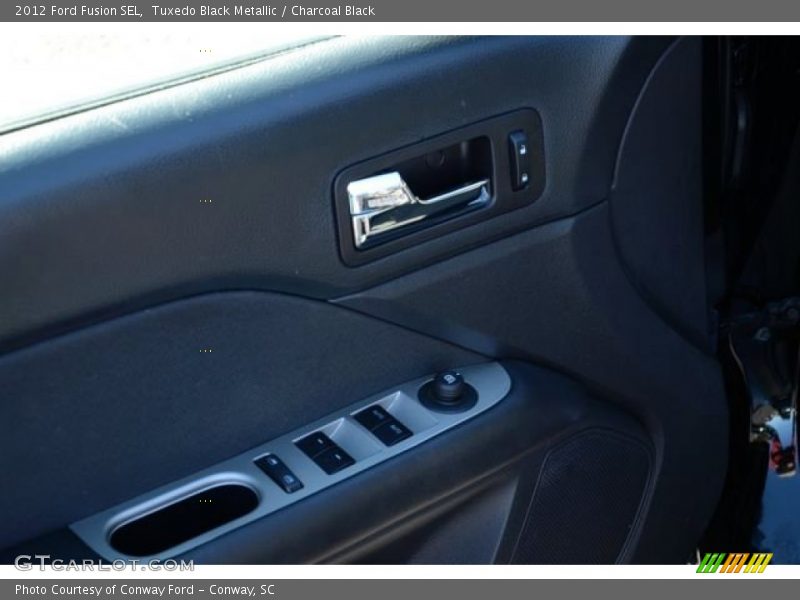 Tuxedo Black Metallic / Charcoal Black 2012 Ford Fusion SEL